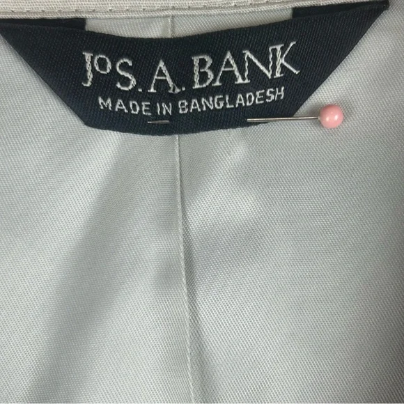 NWT JOSEPH A. BANK Sand Suit 40R Jacket/34W Pants Cotton Blend Preppy Classic